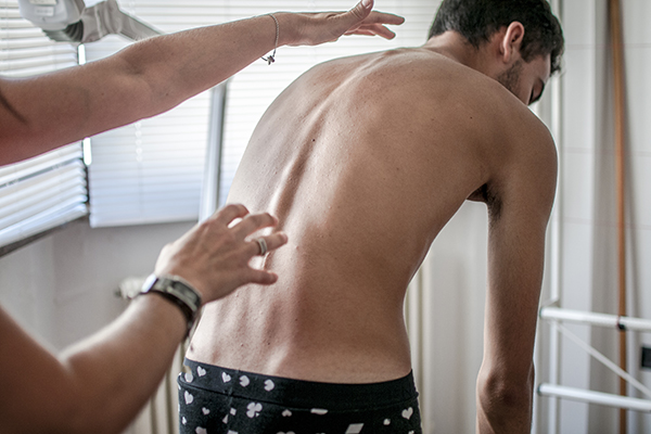 Postural assessment and scoliosis